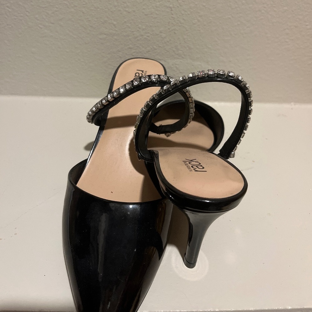 rhinestone mules